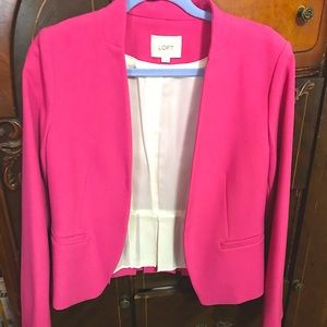Loft pink jacket